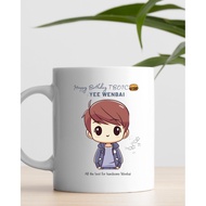 CUSTOM BIRTHDAY MUG | CUSTOM MUG Design | Mug screen printing screen printing | Mug screen printing 
