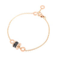 [Pre-owned] Bulgari BVLGARI Bracelet BZERO1 Element K18 Pink Gold/Ceramic (K18PG/Ceramic)