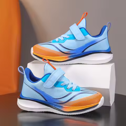 Boys Basketball Sports Shoes for Boys Running Shoes Kids Lightweight Shoes Children's Sneakers Rotar