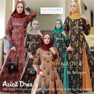 Azizil dress batik by OriNaura, gamis/maxidress/longdress primissima