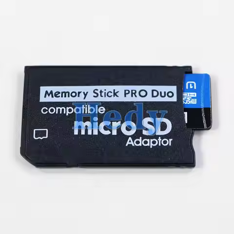 50PCS Micro SD SDHC TF to Memory Stick MS Pro Duo Adapter Converter Card For PSP 1000 2000 3000