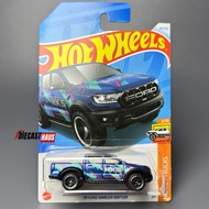 Diecasthaus- Hot Wheels '19 Ford Ranger Raptor HKS | '17 Ford F-150 Raptor biru