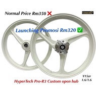 HYPERTECH PRO-R3 CUSTOM OPEN HUB RIM Y15/Y16/LC135 1.60/1.60-17