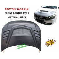 SAGA FLX FL SV 11-16 FRONT BONNET EVO9 LL8201 // EVO 9 HOOD ENGINE COVER BUMPER LAMP LIGHT HEAD SIDE