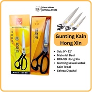 Gunting kain tukang jahit/Tailoring Scissors HONG XIN 9-12"/ Gunting Jahit / gunting Kain / gunting 