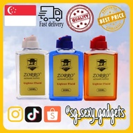 [LOCAL SELLER] Zorro Kerosene Fluid / Lighter Fluid / Multiple Colours / Zippo Lighter Fluid / For K