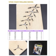 VFOX ROLLING 3-WAY SWIVEL(MADE IN KOREA)