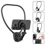 Magnetic Silicone Hanging Neck Holder Mobile Phone Hanging Neck Holder for GoPro12 11 10 Insta360 DJ