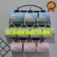 Rak gelas / rak gelas gantung / rak gelas dinding / rak gelas susun