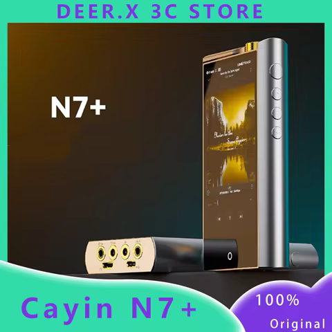 Cayin N7+ Pure 1-Bit Android 12 Snapdragon 665 Digital Audio Player Android Portable Lossless Music 
