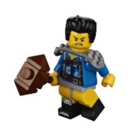 ~ FB ~ Lego Movie "Where Are My Pants?" Guy Minifigure TLM139 with Accessories 70840