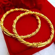 COP 916 BANGLE EMAS KOREA 24K BANGLE ( BRACELET ) Bracelet Bangle Gold Bracelet