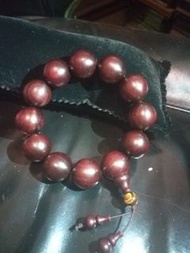 小葉紫檀 老料高油手串 20mm 12 粒木珠 虎眼小珠