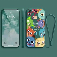 Casing Vivo V7 PLUS new desgin prevent slip cute Monsters soft Phone Case