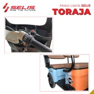 SELIS - Toraja Motor Listrik Roda 3 Anti Hujan Dewasa