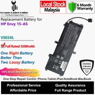 HP Laptop Battery VS03XL TPN-I125 3500mAh for HP Envy 15-AS 15-AS025TU 15-AS100NS 15-AS108TU 15-AS02