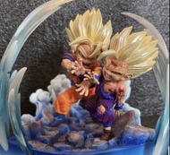 Dragon ball League resin studio 龍珠 悟空悟飯 父子波 wcf size gk