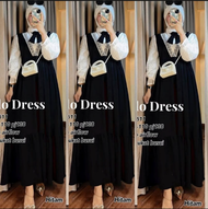 DALEA Lace Dress Tiara Ceruty Babydoll Motif Printing Gamis Pesta Kondangan Busui Ceruty Brukat