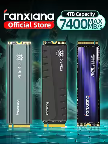 Fanxiang S660/S770/S880 SSD NVMe M2 PCIe4.0x4 1TB 2TB 4TB Internal Solid State Drive For PlayStation