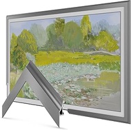 Graphite Scoop 32" Alloy Deco TV Frame - Compatible ONLY with Samsung The Frame TVs (Fits 2021-2025,