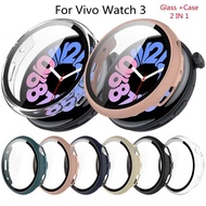 VivoWatch3 VivoWatch2 Full Cover PC Hard +Tempered Glass Smart Watch Case For Vivo Watch 3 2 Shockproof Shell Frame Bumper Screen Protector