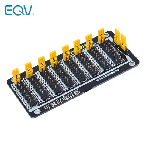 7 Seven Decade 1R - 9999999R Programmable Adjustable SMD Resistor Slide Resistor Board Step Accuracy