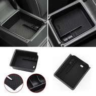 Car Armrest Storage Box Tray for Volkswagen VW Golf 8 MK8 GTI GTE R 2019 - 2022 Center Console Acces