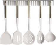 OOU Silicone Kitchen Cooking Utensils Set, 446°F Heat Resistant Kitchen Utensils Set with Magnetic H