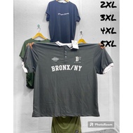 Premium Jumbo Collar T-Shirt 2XL--5XL Random Motif/ JumboPOLO Polo T Shirt Man