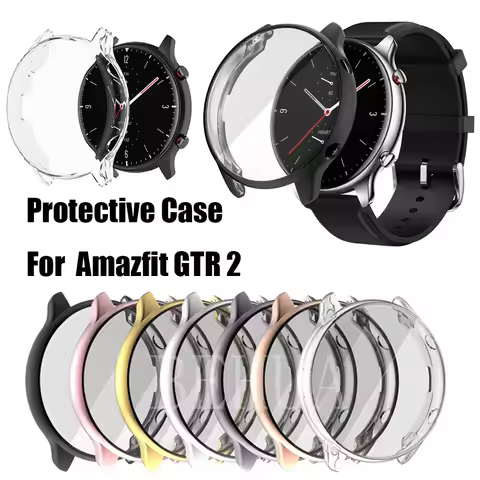 Full Screen Protective Watch Case For Huami Amazfit GTR 2 Screen Protector Cover For Amazfit GTR 2e 