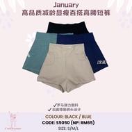 5050 January高品质减龄显瘦百搭高腰短裤 READY STOCK