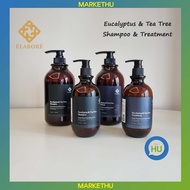 [ELABORE] Eucalyptus & Tea Tree Shampoo & Treatment 4 types Shampoo 450, 1000ml, Treatment 450, 1000