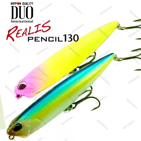 Made In Japan DUO REALIS PENCIL130 130mm distance TROUT BASS Lure Fishing Saltwater Twitch Jerk Retr