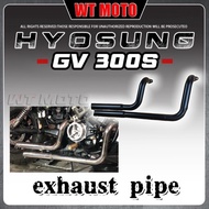 Big sale For HYOSUNG GV300s dual exhaust pipe Hyosung gvs 300 Gv 300 s 300Gvs gv300s 300sGv gv 300 s