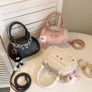 Chain Shoulder Bag Handbag Mini Exquisite Cute Small Round Bag Fashion Daily Commuting Messenger Bag