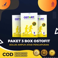 3 Box Ostofit Susu Herbal Obati Nyeri Sendi Reumatik Tulang Keropos Osteoporosis 200gr