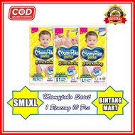 Pampers Pempers Pempes Mamypoko Pants S M L XL XXL Disposable Diapers 10 Contents
