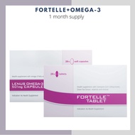 Fortelle+Omega-3 - 1 month supply