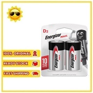 ENERGIZER MAX D BATTERY 2 PC