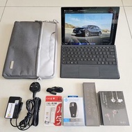 微軟Microsoft surface pro7手提電腦平板電腦商務電腦超輕薄筆記本+平板兩用二合一電腦：Intel Core i5處理器+8GB內存+256G內置SSD硬盤+12.3 inch IP