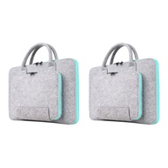 New Felt Universal Laptop Bag Notebook Case Briefcase Handlebag Pouch For Macbook Air Pro Retina Men Women