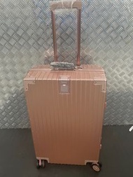秋冬季促銷：26 inch rose gold aluminium frame luggage 26吋玫瑰金鋁合金框行李箱 67 x 26 x 47cm