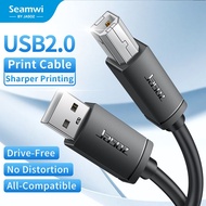 HP EPSON Seamwi USB Printer Cable USB 2.0 AM to BM Speedy Label Scanner Printer DAC for Canon Epsonh