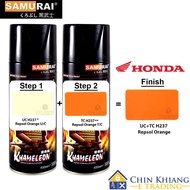 Samurai H237 Honda Repsol Orange 2 Coat System Spray Paint 400ml UCH237 TCH237