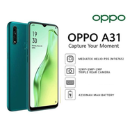 OPPO A31 Smartphone | 6GB RAM + 128GB ROM | Triple Camera Fingerprint Sensor + AI Face Unlock | Sleek &amp; Smart