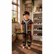 Baju tidur budak micro jersy tung tung sahur
