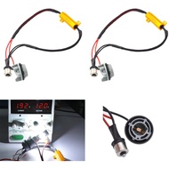 KATUR 2pcs 50W 8ohm T25 3157 3156 T20 7443 7440 1156 BA15S P21W 1156 BAU15S PY21W 1157 BAY15D 9006 9