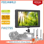 Feelworld FW279S DSLR กล้อง Field 7นิ้ว Monitor Ultra Bright Daylight Viewable 2200nit 3G SDI 4K HDM