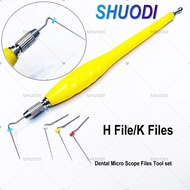 Dental Holder for Micro Scope File For Root Canal H File K Files Cleaning Probe Dental Endodontic Me