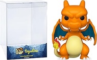 Charizar d: P o p ! Games Vinyl Figurine Bundle with 1 Compatible Graphic Protector (843-56308 - B)